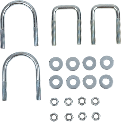 Mounting hardware shown with Moose plow mount 4437PF