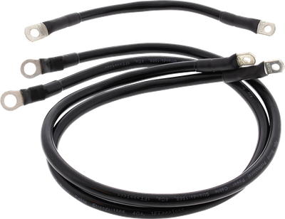 ALL BALLS Battery Cable Kit - Black 79-3007-1