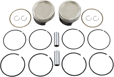 WISECO Tracker™ Series Piston Kit - 3.508" - 883 cc Bored to 1200 cc - +0.010" - 883 XL K0212P1