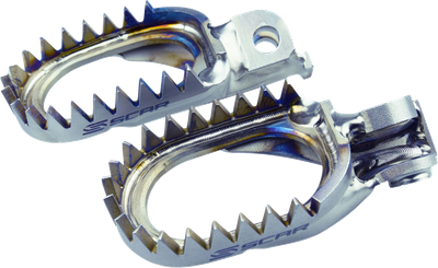 SCAR RACING Anti-Mud Titanium Foot Pegs - Beta/Gas Gas/Husaberg/Husqvarna/KTM/Sherco S5516AM