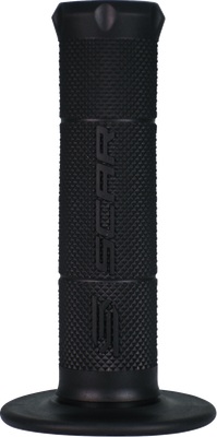 SCAR RACING Single Density Grips - Black GOSBLK