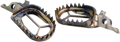 SCAR RACING Gripper Titanium Foot Pegs - Yamaha YZ/WR/Tenere S1516
