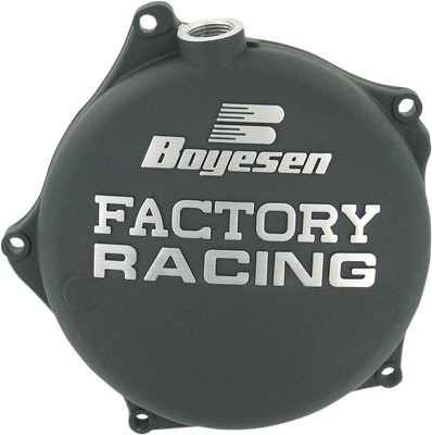 BOYESEN Clutch Cover - Black - Kawasaki CC-17AB
