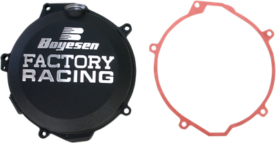 BOYESEN Clutch Cover - Black - Husaberg/Husqvarna/KTM CC-44AB