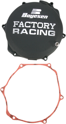 BOYESEN Clutch Cover - Black - Suzuki CC-26AB