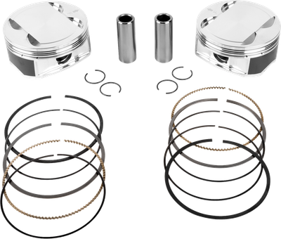JE PISTONS Piston Kit - 4.250" Bore - 4.375" Stroke - 11.5:1 CR - 107" M8 398730