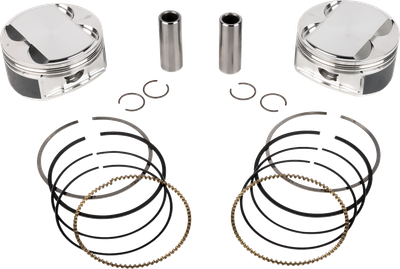 JE PISTONS Piston Kit - 4.250" Bore - 4.500" Stroke - 11.5:1 CR - 114" M8 398736