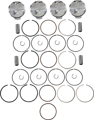 JE PISTONS Piston Kit - 76.00 mm - 13.5:1 CR - Kawasaki 284718