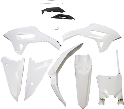 CYCRA 5 Piece Replica Body Kit - Black/White - CRF 250RX/450RX 1CYC-9432-237