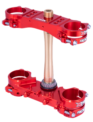 XTRIG Triple Clamp - 22 mm - Red - Honda 501330101201