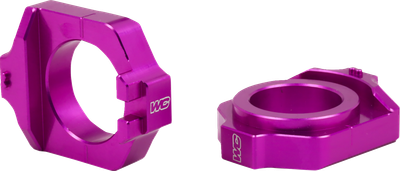 WORKS CONNECTION Elite Axle Block Kit - Purple - Honda 17-P221
