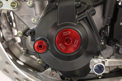 WORKS CONNECTION Engine Plug - Red - Honda - CRF250 24-608