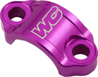 WORKS CONNECTION Rotating Master Cylinder Clamp - Purple 31-P101