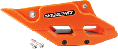 T.M. DESIGNWORKS Factory Edition Chain Guide With Replacement Wear Pad - Orange - Gas Gas/Husqvarna/KTM RCG-KT5-OR