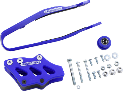 T.M. DESIGNWORKS Chain Guide/Slider - Blue - Yamaha YCP-OR6-BU