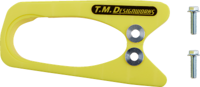 T.M. DESIGNWORKS Front Chain Slider - LTR450 - Yellow SCP-450-YL