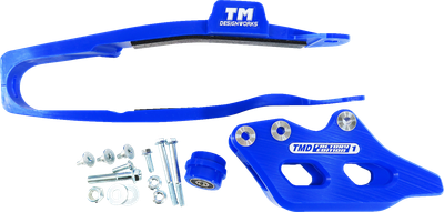 T.M. DESIGNWORKS Chain Guide/Slider - Blue - YZ 450 F YCP-OR9-BU