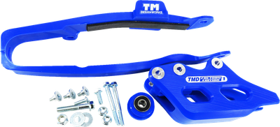T.M. DESIGNWORKS Chain Guide/Slider - Blue - YZ 450 F YCP-OR9-BU