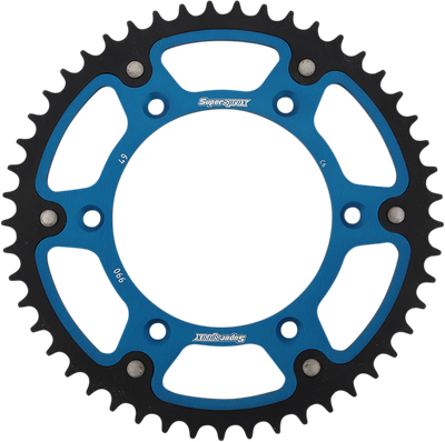 SUPERSPROX Stealth Rear Sprocket - 49 Tooth - Blue - Husaberg/Husqvarna/KTM RST-990-49-BLU