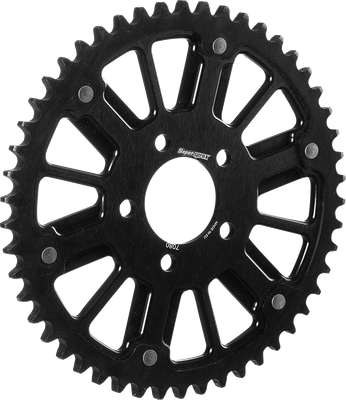 SUPERSPROX Stealth Rear Sprocket - 51 Tooth - Black/Black - Big Twin/Sportster RST-7080:51-BLK