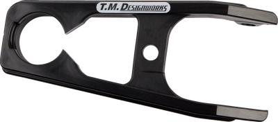 T.M. DESIGNWORKS Front Chain Slider - KFX/LTZ400 - Black SCP-401-BK