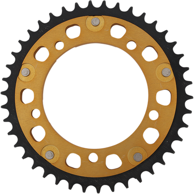 SUPERSPROX Stealth Rear Sprocket - 42 Tooth - Gold - Suzuki/Triumph RST-1792-42-GLD