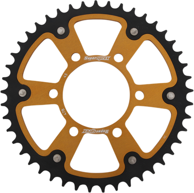 SUPERSPROX Stealth Rear Sprocket - 45 Tooth - Gold - Kawasaki RST-478-45-GLD