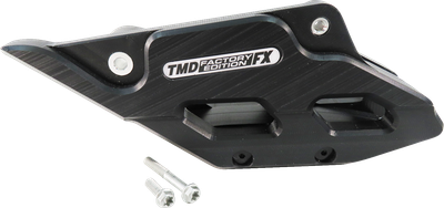 T.M. DESIGNWORKS Factory Edition Chain Guide With Replacement Wear Pad - Black - Gas Gas/Husqvarna/KTM RCG-KT5-BK