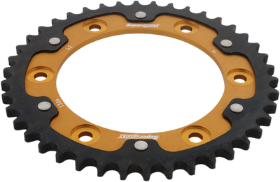 SUPERSPROX Stealth Rear Sprocket - 42 Tooth - Gold - Honda RST-1306-42-GLD