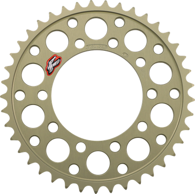 RENTHAL Rear Sprocket - Aluminum - 41 Tooth - Aprilia 478U-525-41P-HA