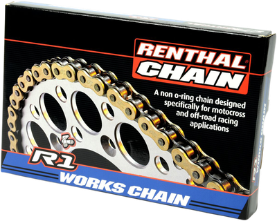 RENTHAL 420 R1 - Works Chain - 130 Links C246