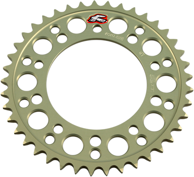 RENTHAL Rear Sprocket - Aluminum - 41 Tooth - Honda/Yamaha 404U-525-41P-HA