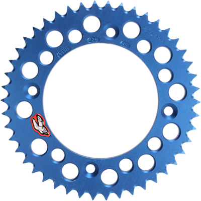RENTHAL Rear Sprocket - Aluminum - 46 Tooth - Blue - Gas Gas/Husqvarna/KTM 441U-428-46GPBU
