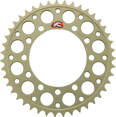RENTHAL Rear Sprocket - Aluminum - 43 Tooth - Suzuki/Yamaha 210U-525-43P-HA