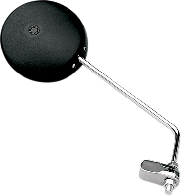 EMGO Mirror - Side View - Round - Black w/Chrome Stem - Right/Left 20-64500