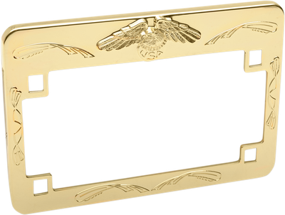 EMGO Eagle License Plate Frame - Gold 86-42650