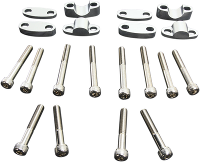 EMGO Aluminum Handlebar Riser Kit - 7/8" - Aluminum 23-09370