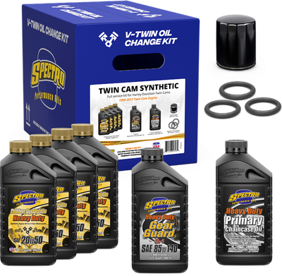 V Twin Full Oil Service Kit Tc Synthetic