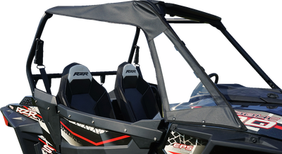 SEIZMIK Soft Enclosure - Upper - Black/Clear - Polaris - RZR 51-20995