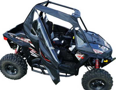 SEIZMIK Soft Enclosure - Upper - Black/Clear - Polaris - RZR 51-20995