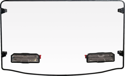 SEIZMIK Windshield - Tool-less - Vented - Teryx KRX 50-50493KIT