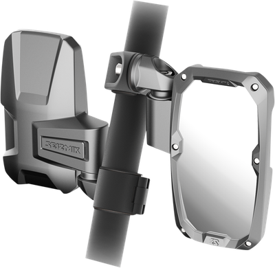 SEIZMIK Mirrors - Embark - Side View - Rectangle - Black - 1.75" ROPS - Pair 56-18104