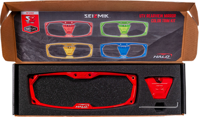 SEIZMIK Trim Kit - Halo-RA Series/Rear View/Mirror - Red 56-18100