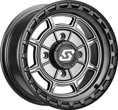 Rift Wheel 14x7 4/156 5+2 (+10mm) Carbon Grey