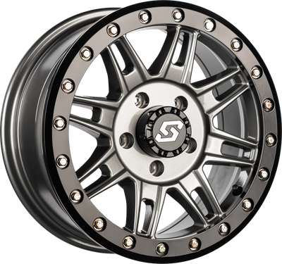 Clutch Bdlk Wheel 14x7 4/156 +10mm Gunmetal/Blk