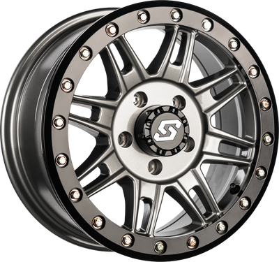 Clutch Bdlk Wheel 15x7 4/137 +10mm Gunmetal/Blk