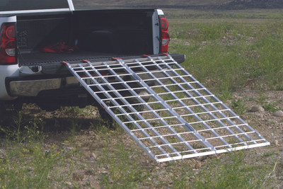 Aluminum Bi Fold Ramp 1200 Lbs 70" X 48"