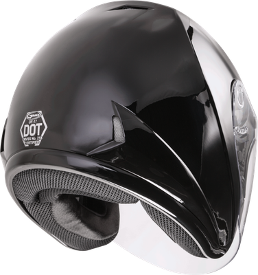 Of 17 Open Face Helmet Black Xl