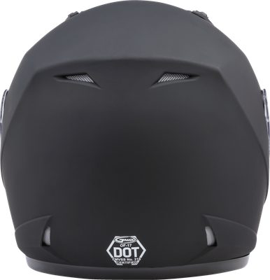 Of 17 Open Face Helmet Matte Black Md