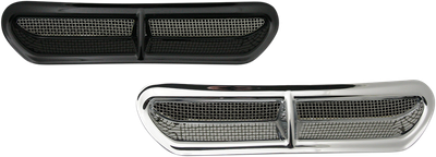 CUSTOM DYNAMICS Fairing Vent Cover - Black HD-VENT-INSER-B